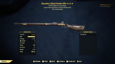 Berserkers Explosive 90 Black Powder Rifle