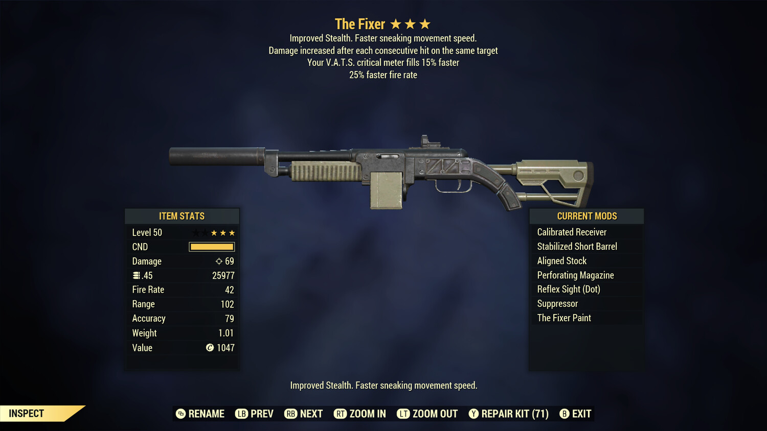 The Fixer: Furious 25/15c
