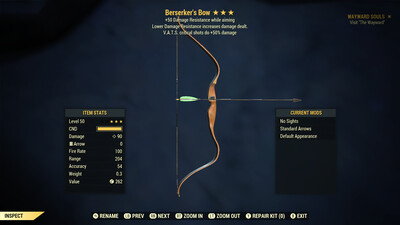 Berserkers 50/50 Bow