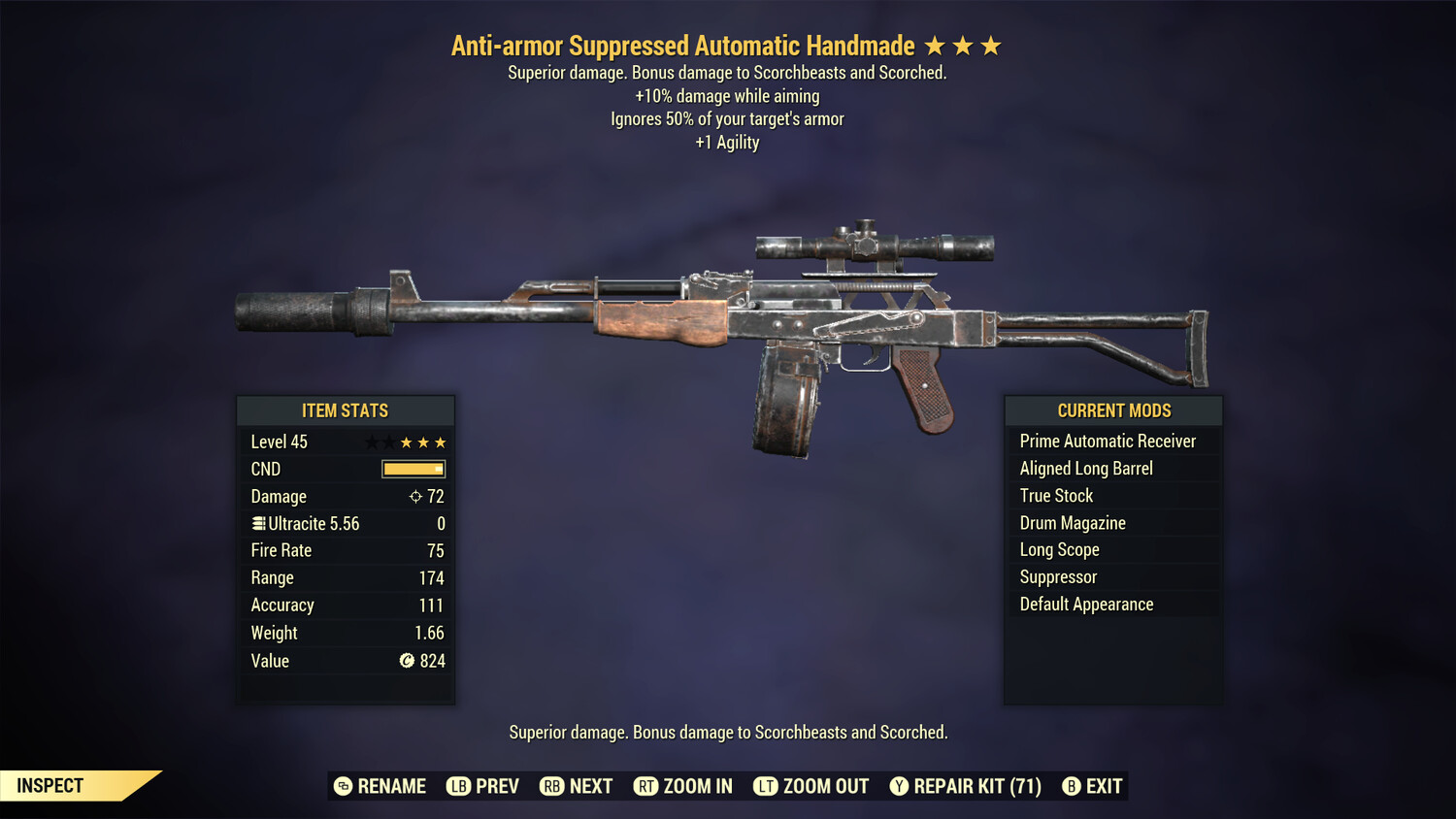 Anti Armor 25/1A Handmade