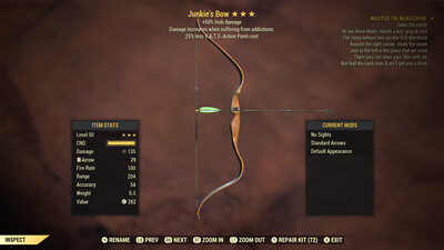 Junkies 50/25 Bow