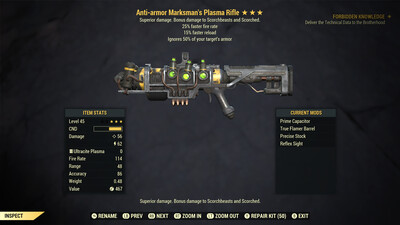 Anti Armor 25/15r Plasma Rifle