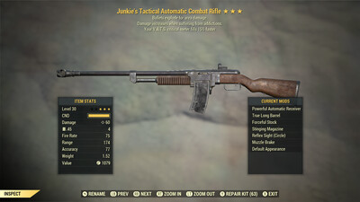 Junkies Explosive 15c Combat Rifle