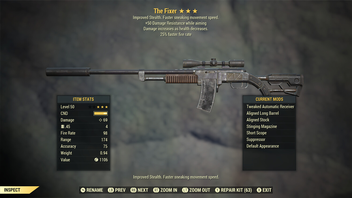 The Fixer: Bloodied 25/50