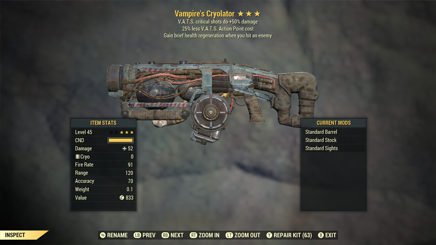 Vampire 50/25 Cryolator
