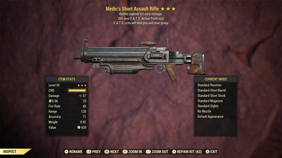 Medics Explosive 25 Assault Rifle