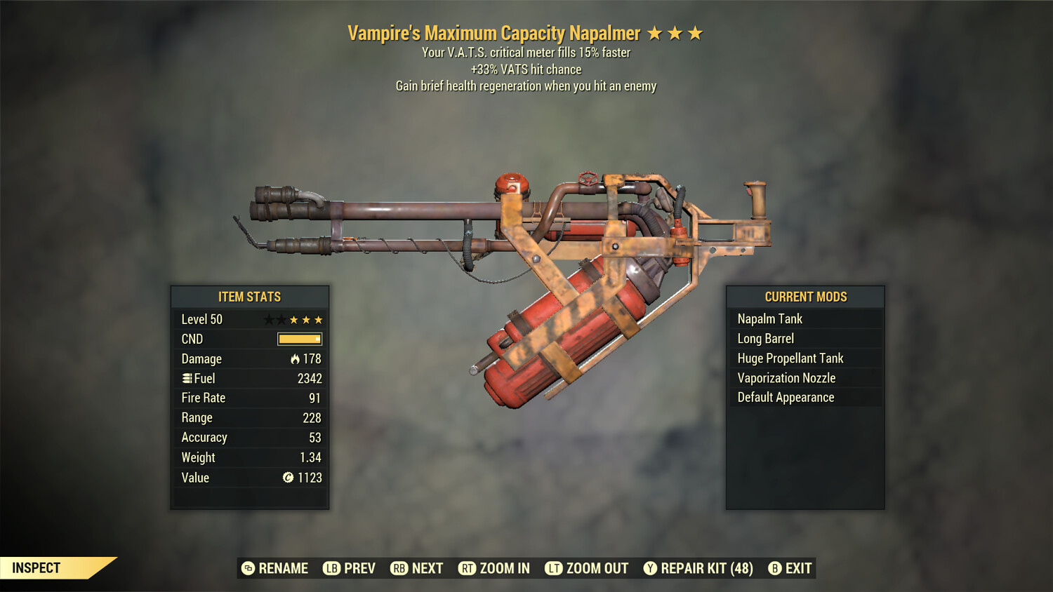 Vampire 33/15 Flamer
