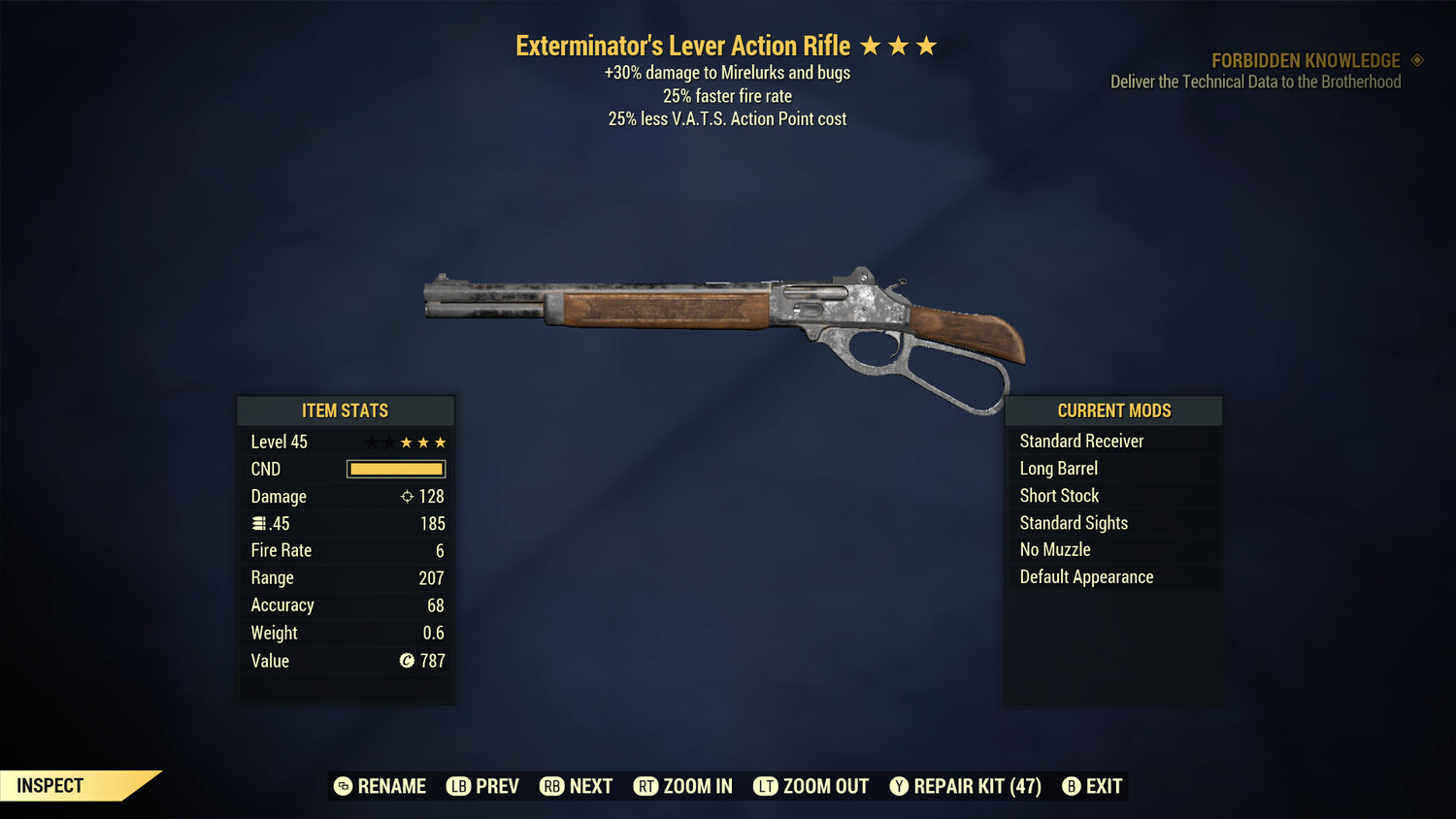 Exterminator 25/25 Lever Action
