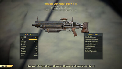 Vampire Explosive 25 Assault Rifle