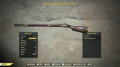 Anti Armor Explosive FMS Black Powder Rifle