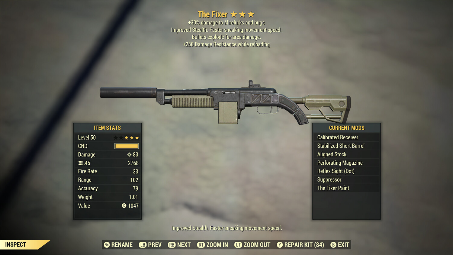 The Fixer: Exterminator Explosive 250