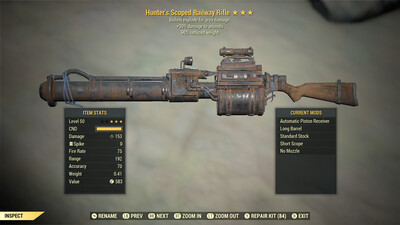 Hunters Explosive 90 Railway Rifle