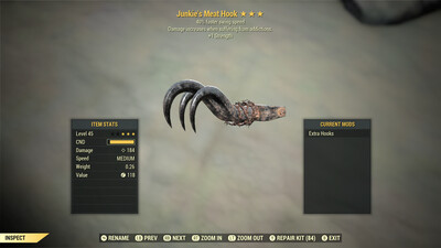 Junkie 1S SS Meat Hook