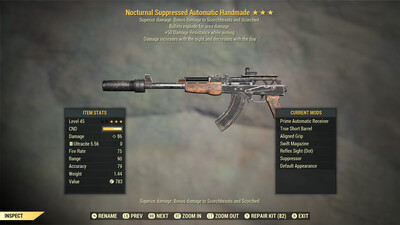 Nocturnal Explosive 50 Handmade