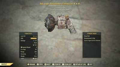 Anti Armor 25/250 Gamma Gun