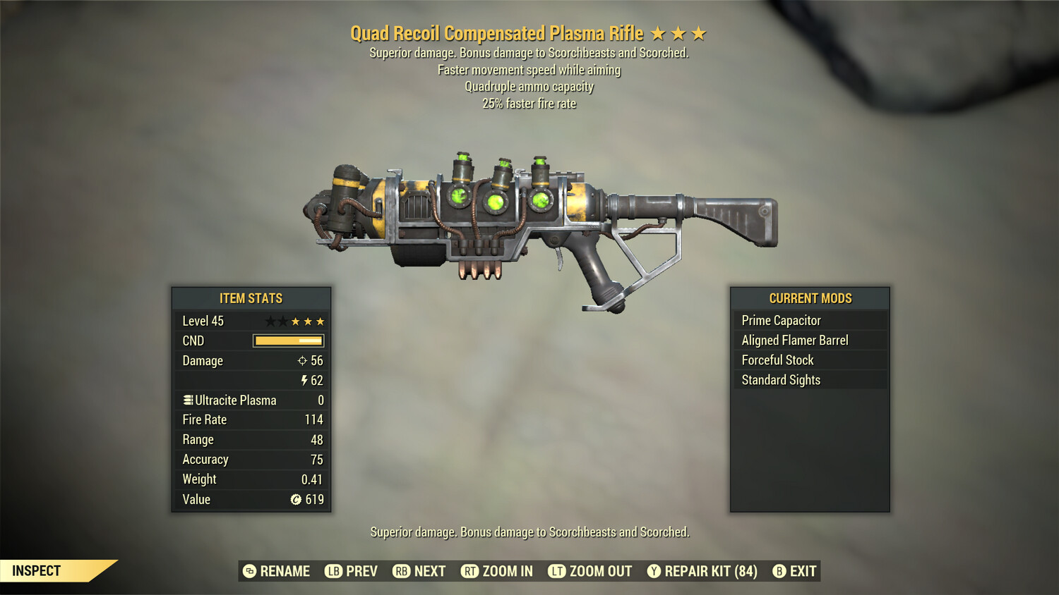 Quad 25 FMS Plasma Rifle