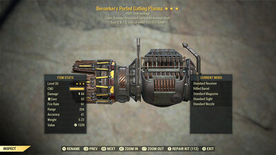 Berserkers 50/15 Gatling Plasma