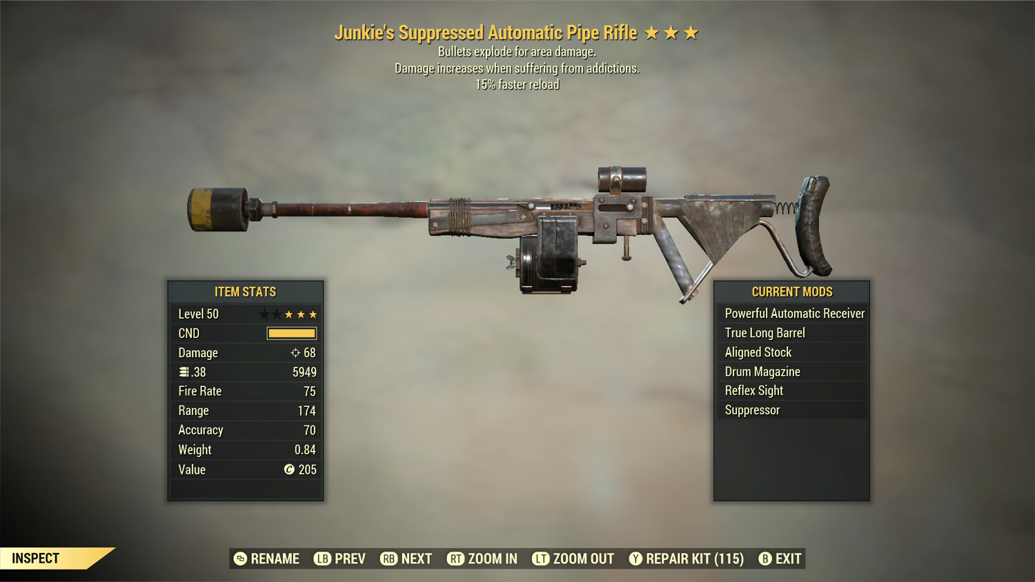 Junkie Explosive 15 Pipe Rifle