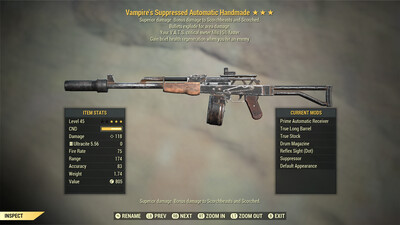 Vampire Explosive 15c Handmade