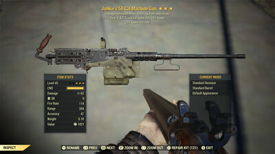 Junkie 25/15 50-Cal Machine Gun