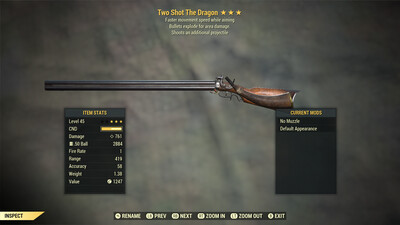 Legacy Two Shot Explosive FMS Dragon