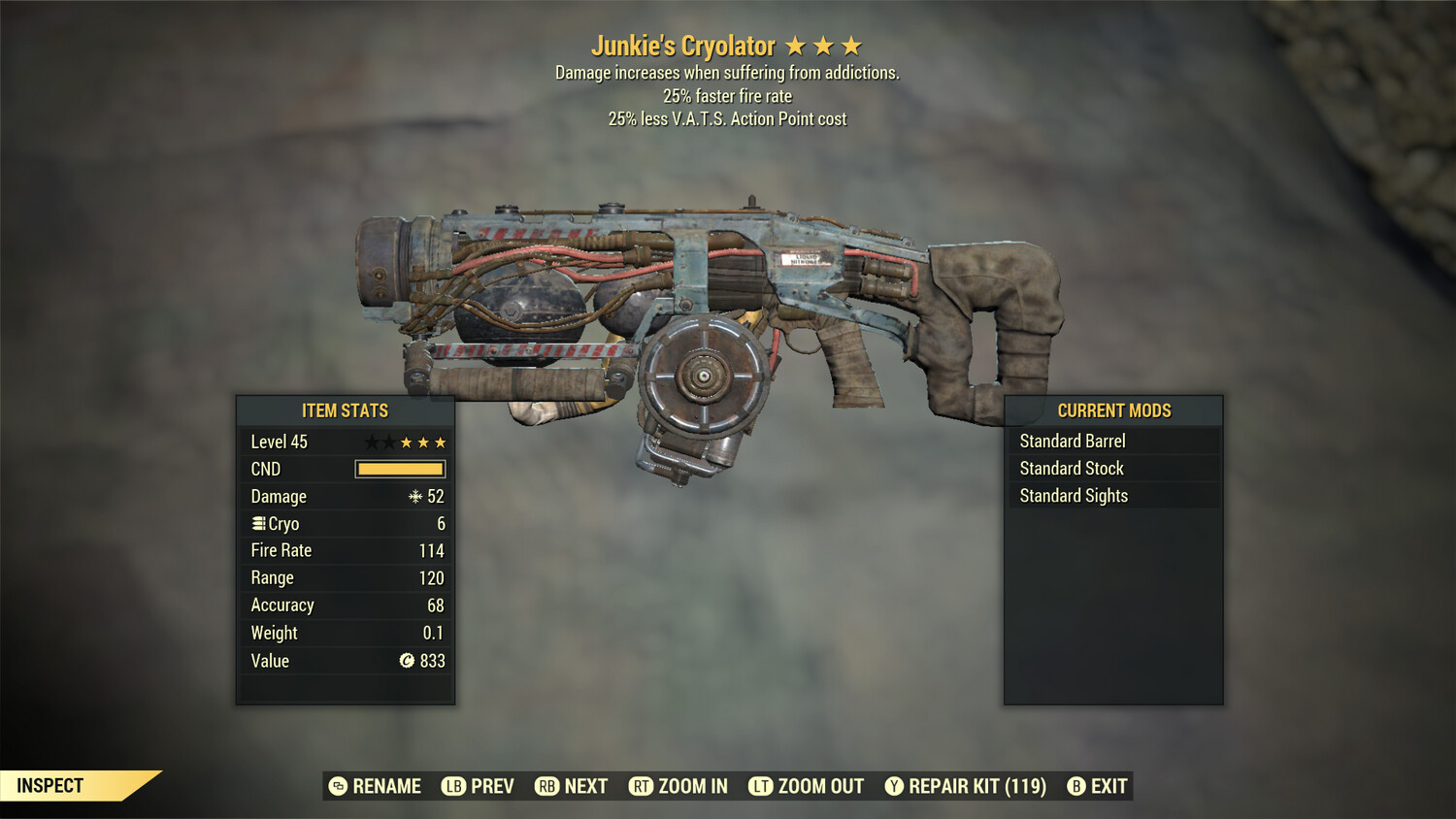 Junkie 25/25 Cryolator