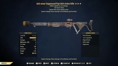 Anti Armor Explosive 15 Pipe Rifle