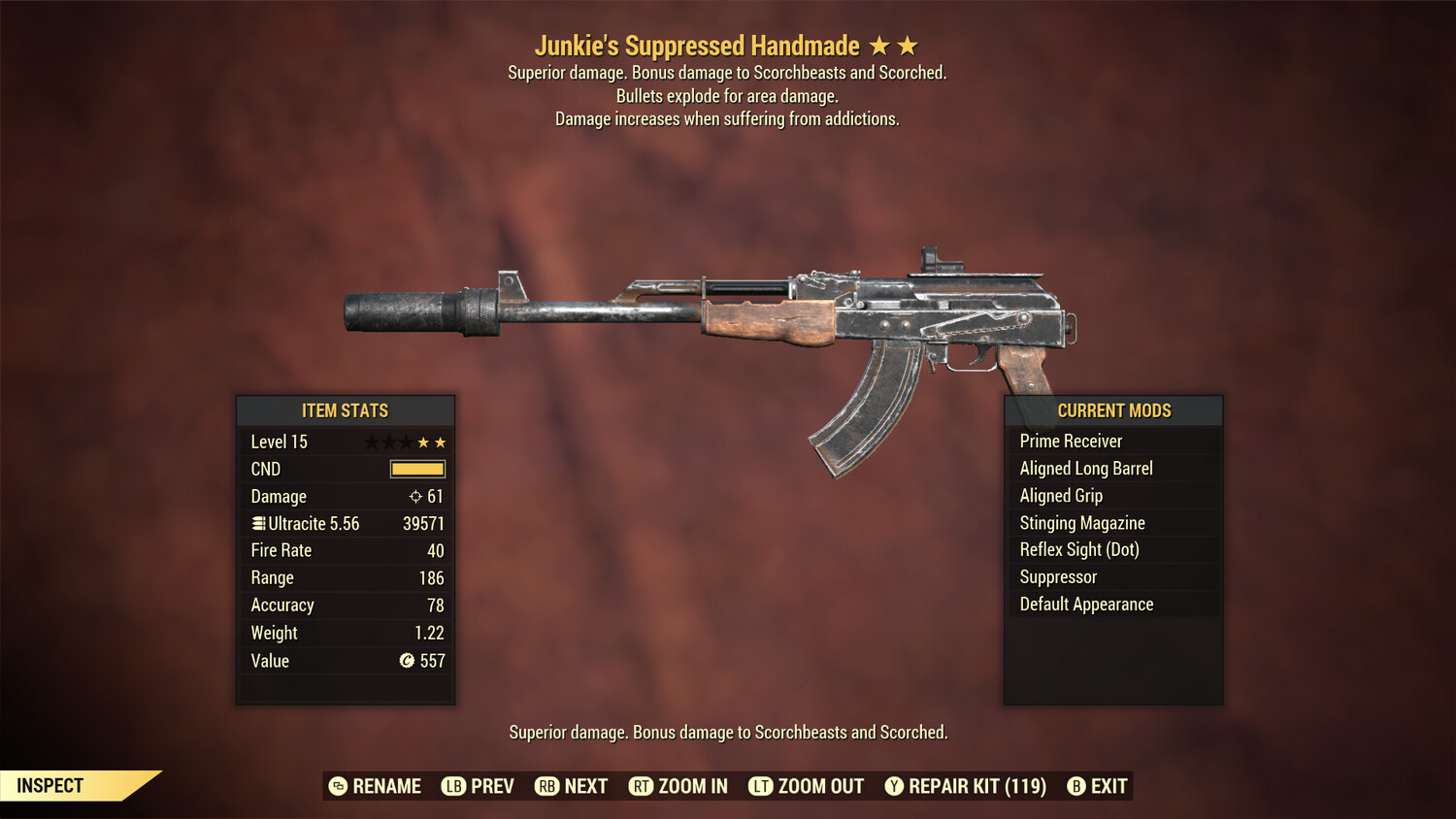 Junkie Explosive Handmade