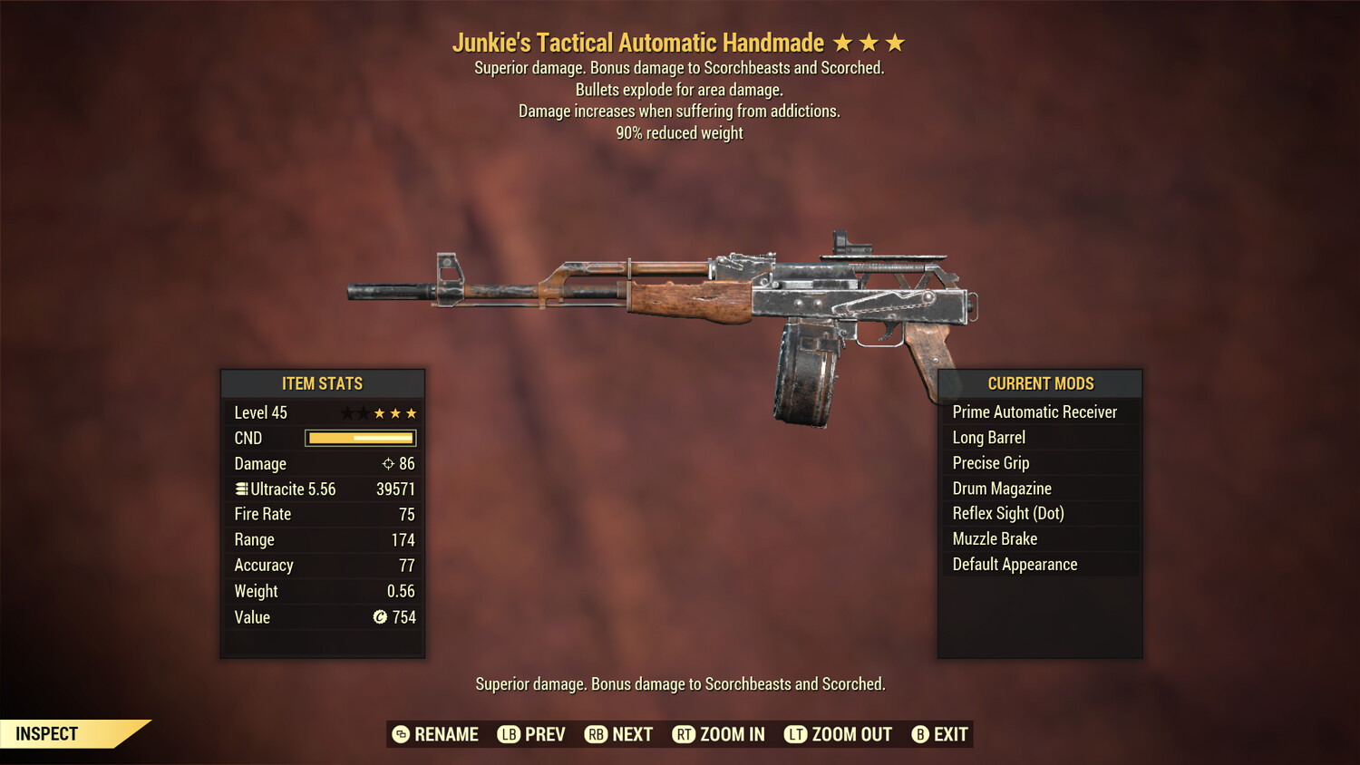 Junkie Explosive 90 Handmade