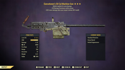 Executioners Explosive 50 50-Cal Machine Gun