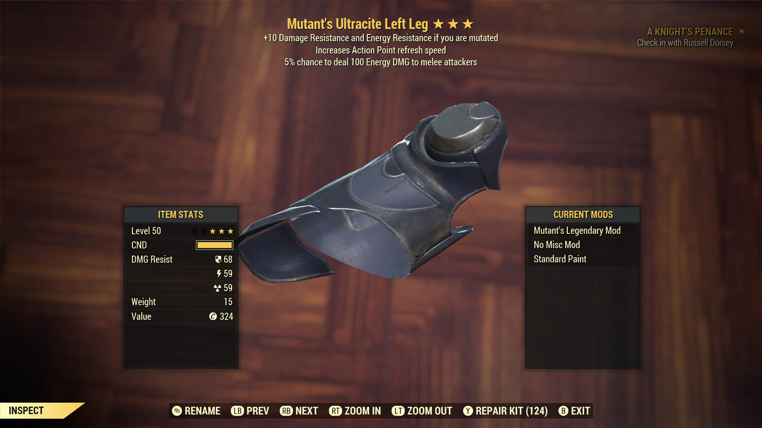 Mutant AP/ED Ultracite Left Leg