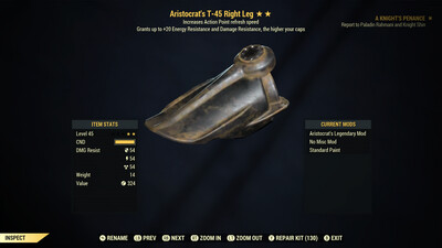 Aristocrat AP T45 Right Leg