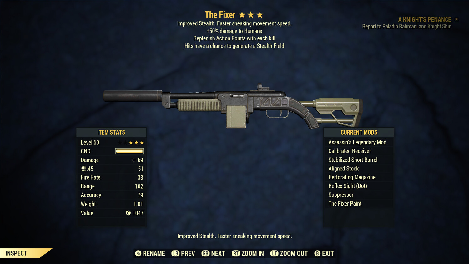 The Fixer: Assassins AP Stealth