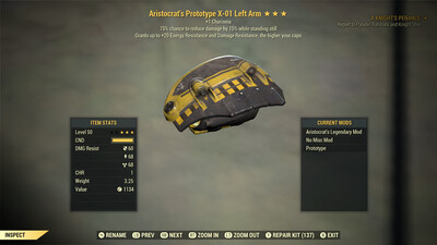 Aristocrat 1C Sentinel X01 LA