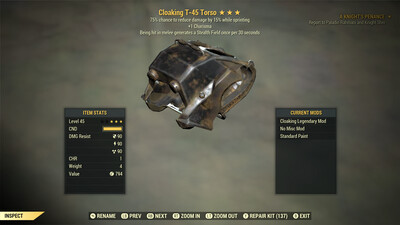 Cloaking 1C Cavalier T45 Torso