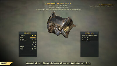 Aristocrat Hunger WWR T60 Torso