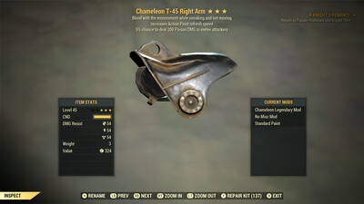 Chameleon AP PD T45 Right Arm