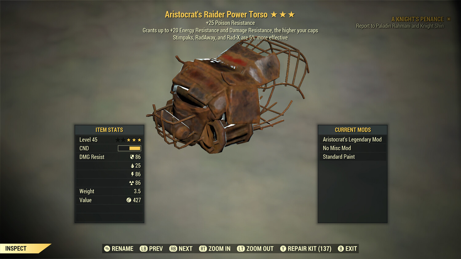 Aristocrat Pr Stim Raider Torso