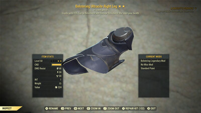 Bolstering 1I Ultracite Right Leg