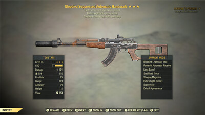 Bloodied Explosive FMS Handmade