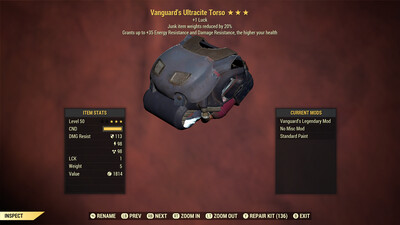 Vanguard 1L JWR Ultracite Torso