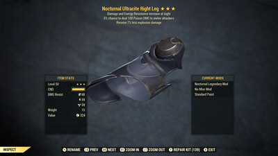 Nocturnal Exp PD Ultracite Right Leg