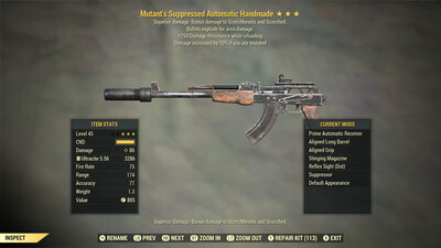 Mutant Explosive 250 Handmade