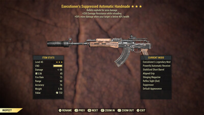 Executioners Explosive 250 Handmade