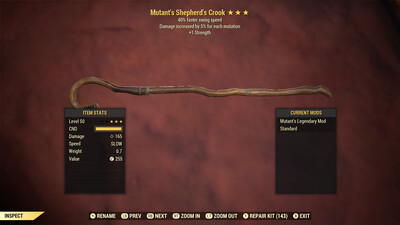Mutant 1S SS Shepard’s Crook