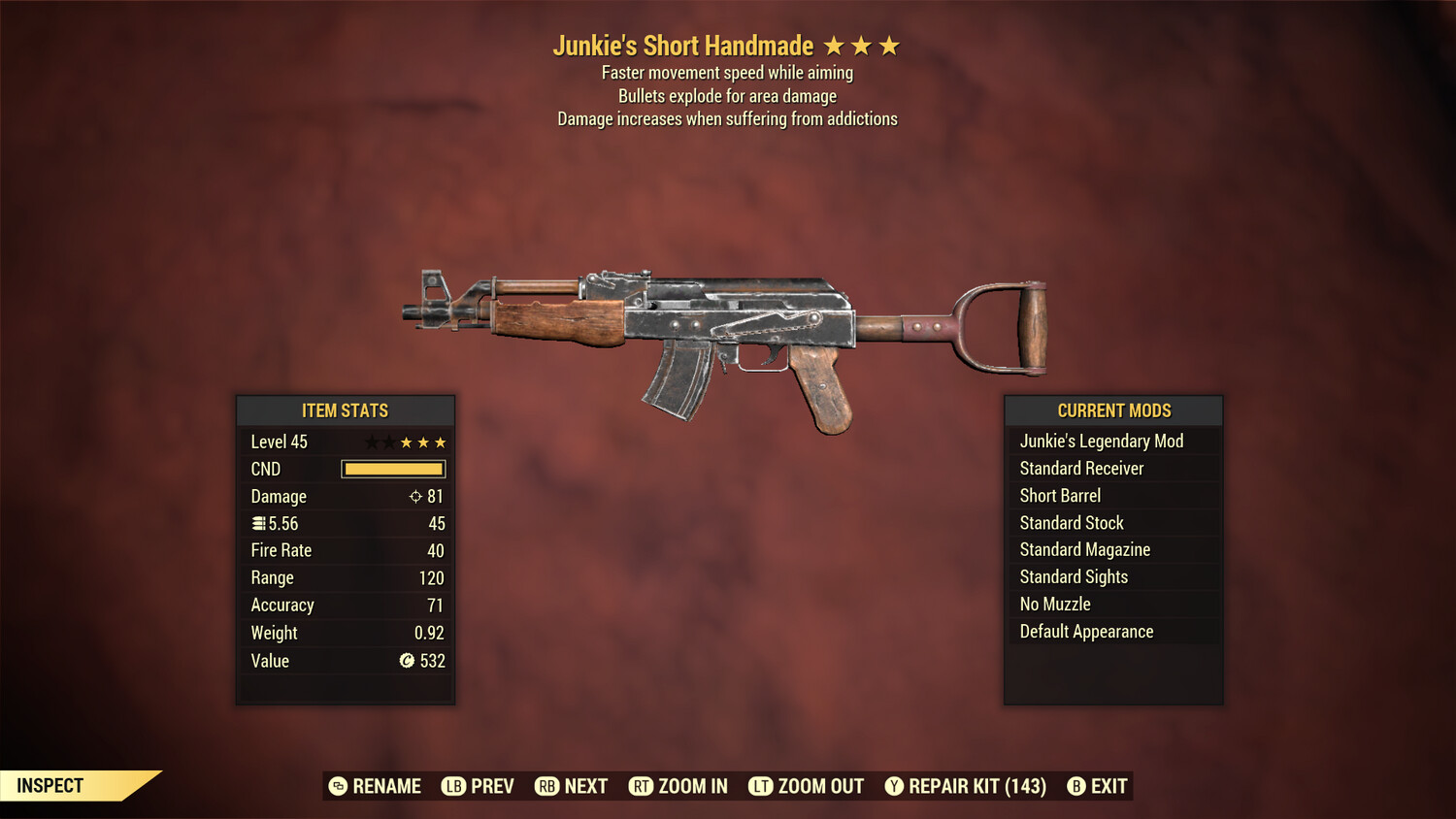 Junkie Explosive Fms Handmade