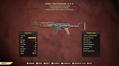 Junkie Explosive Fms Handmade