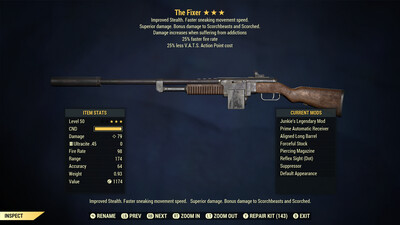 UNBREAKABLE The Fixer: Junkie 25/25 