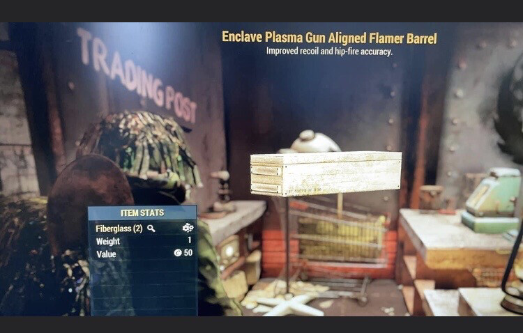 Enclave Plasma Rifle Aligned Flamer Barrel Mod