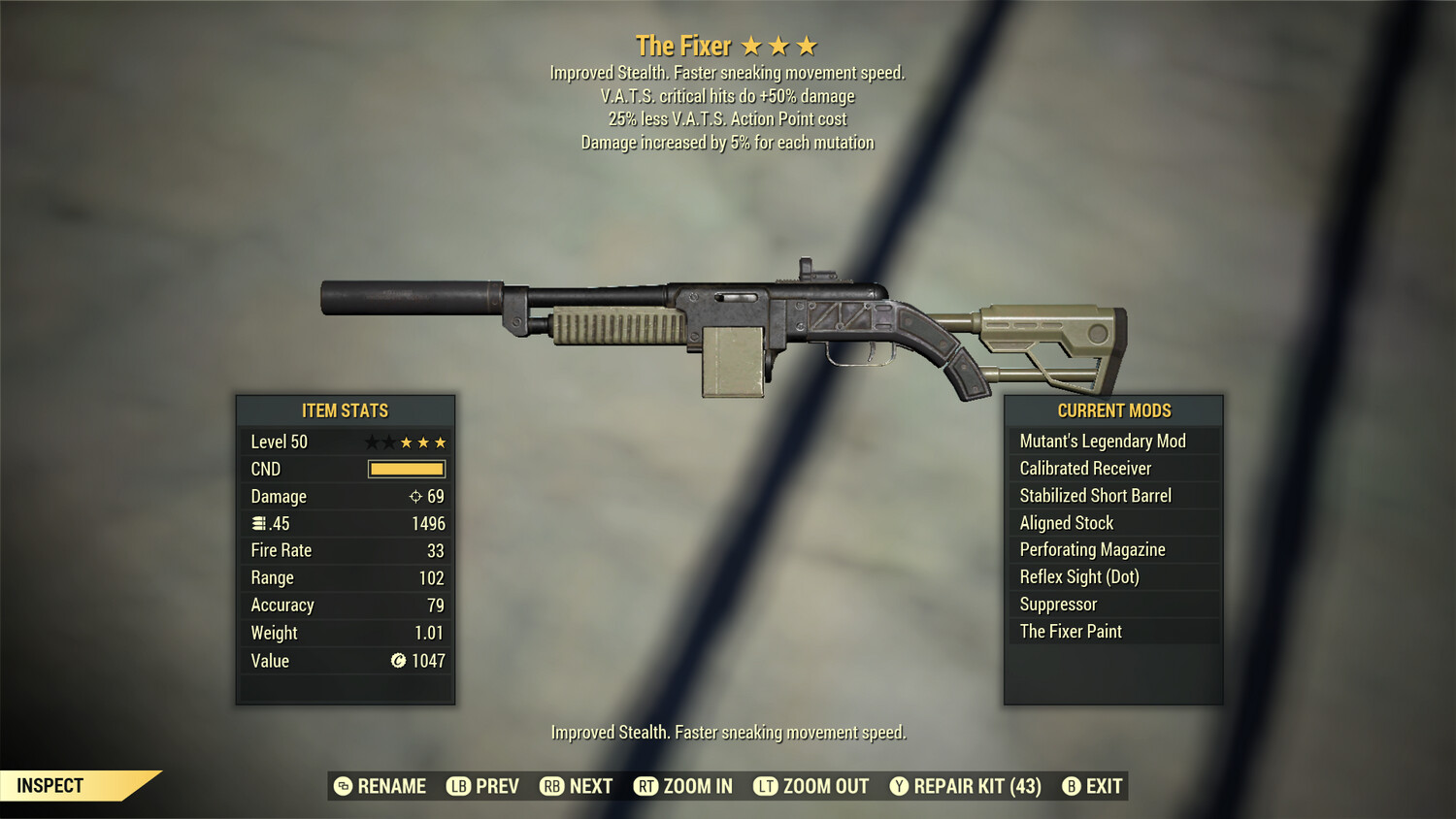 The Fixer: Mutant 50/25